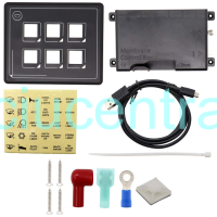 6-ių jungiklių liečiamas skydelis 6-ių jungiklių liečiamas skydelis